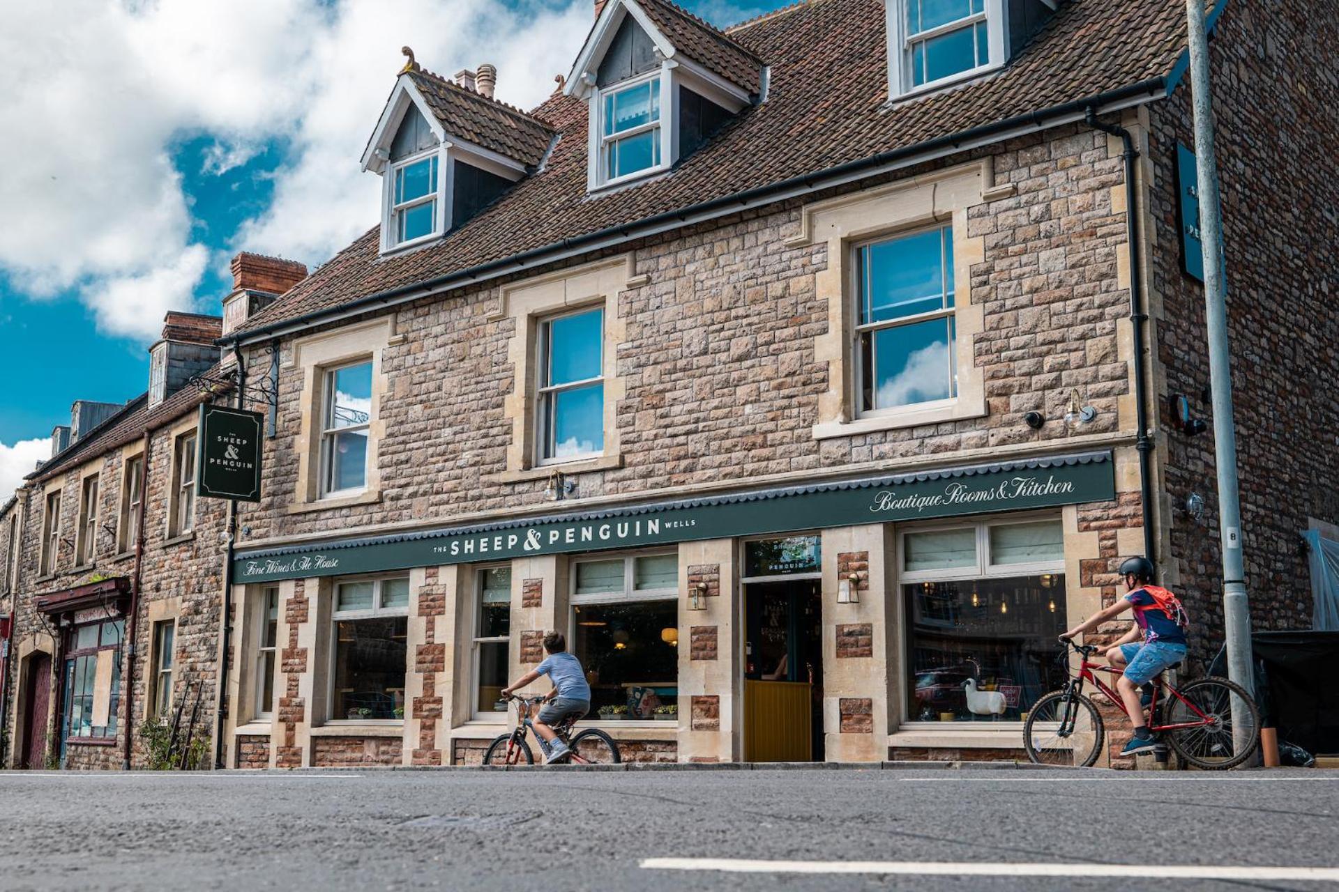 The Sheep And Penguin Hotel Wells Buitenkant foto